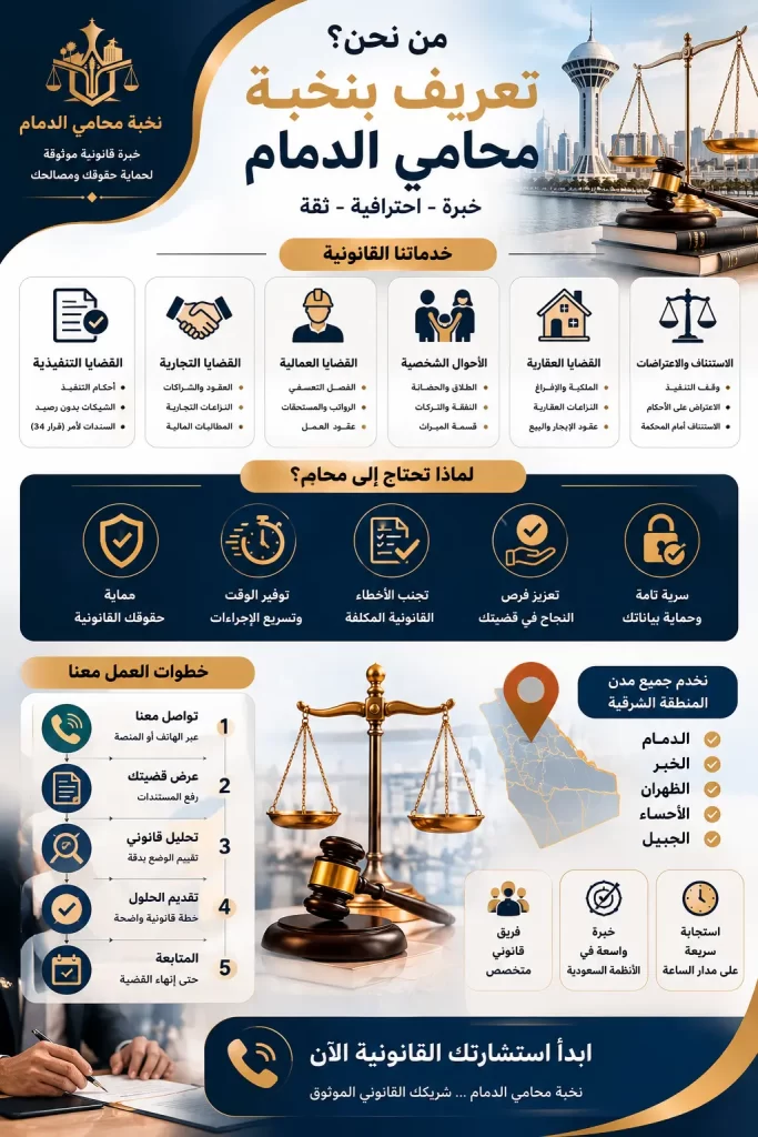 رقم محامي للاستشاره مجانا بالدمام
