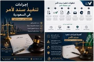 خطوات تنفيذ سند لأمر عبر ناجز
