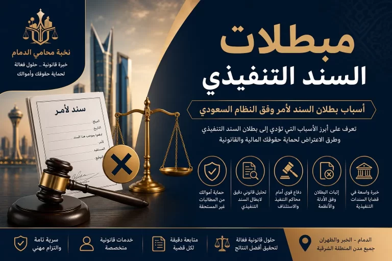 مبطلات سند لأمر في السعودية