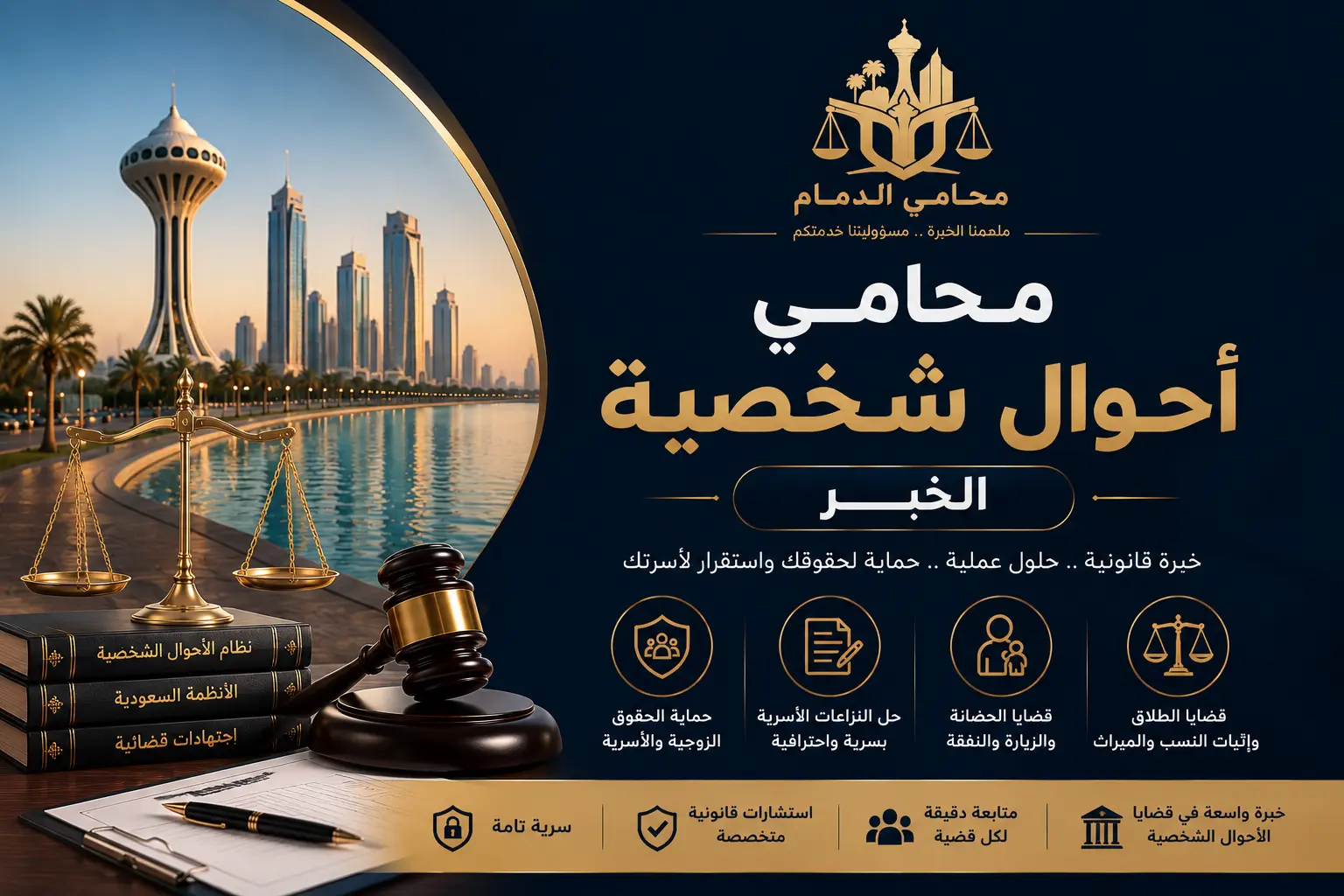 افضل محامي أحوال شخصية الخبر