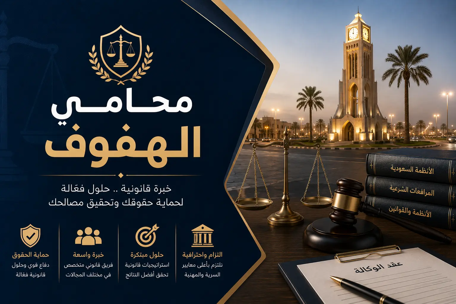 محامي الهفوف, مكتب محاماة في الهفوف
