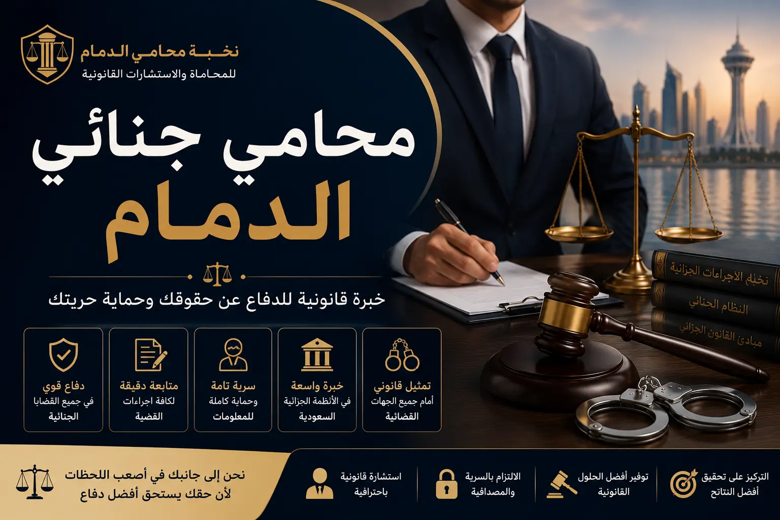 محامي جنائي الدمام
