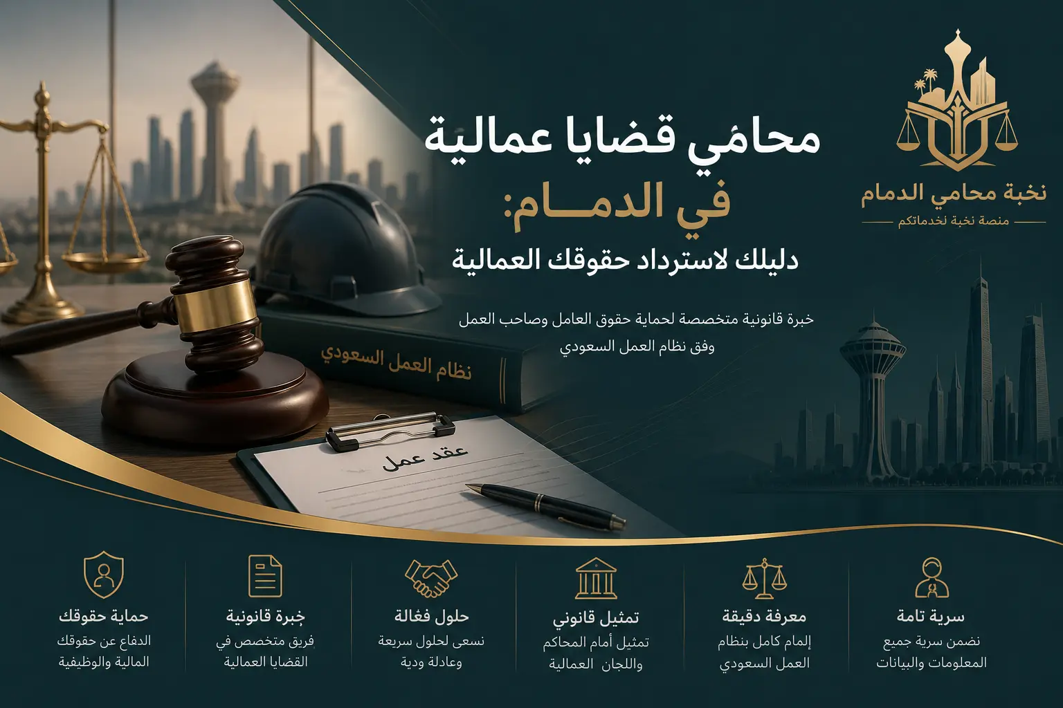 افضل محامي عمالي في الدمام