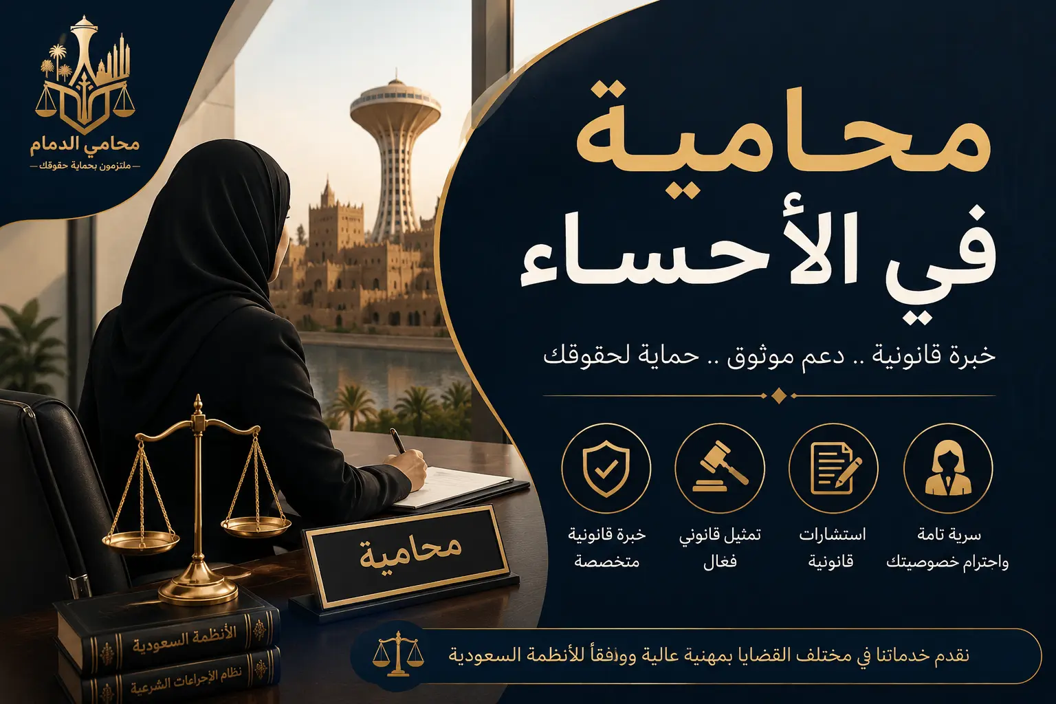 افضل محامية في الاحساء