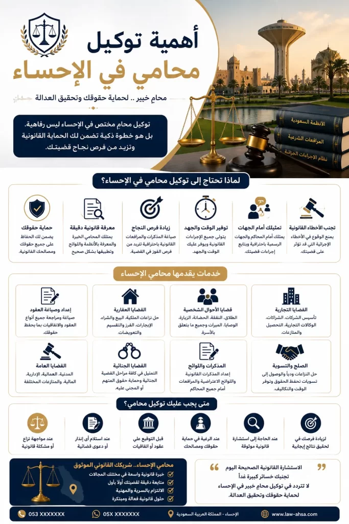 مكتب محاماة الاحساء,محامي الاحساء