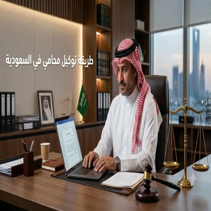 طريقة توكيل محامي في السعودية