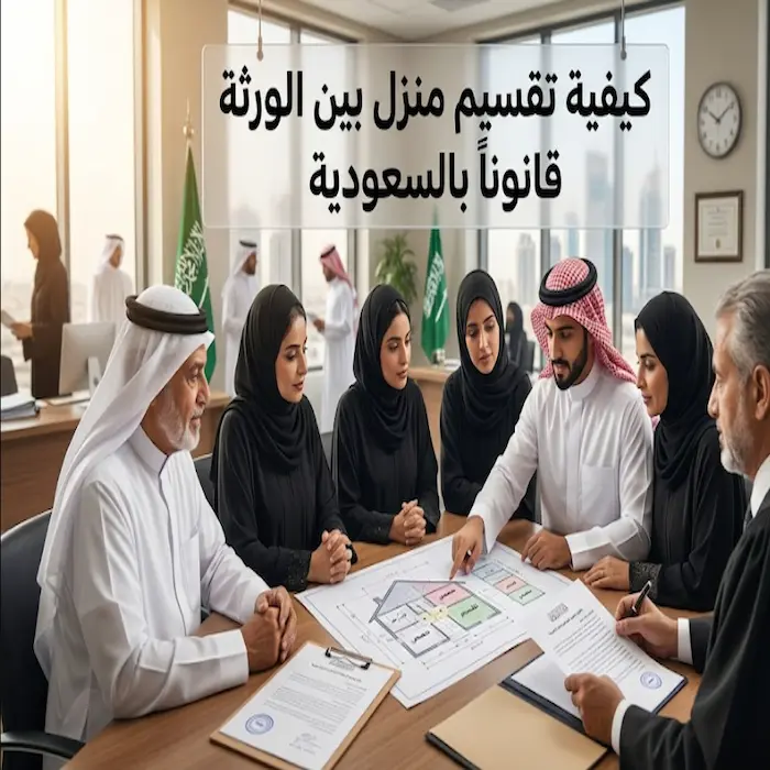 كيفية تقسيم منزل بين الورثة قانوناً بالسعودية