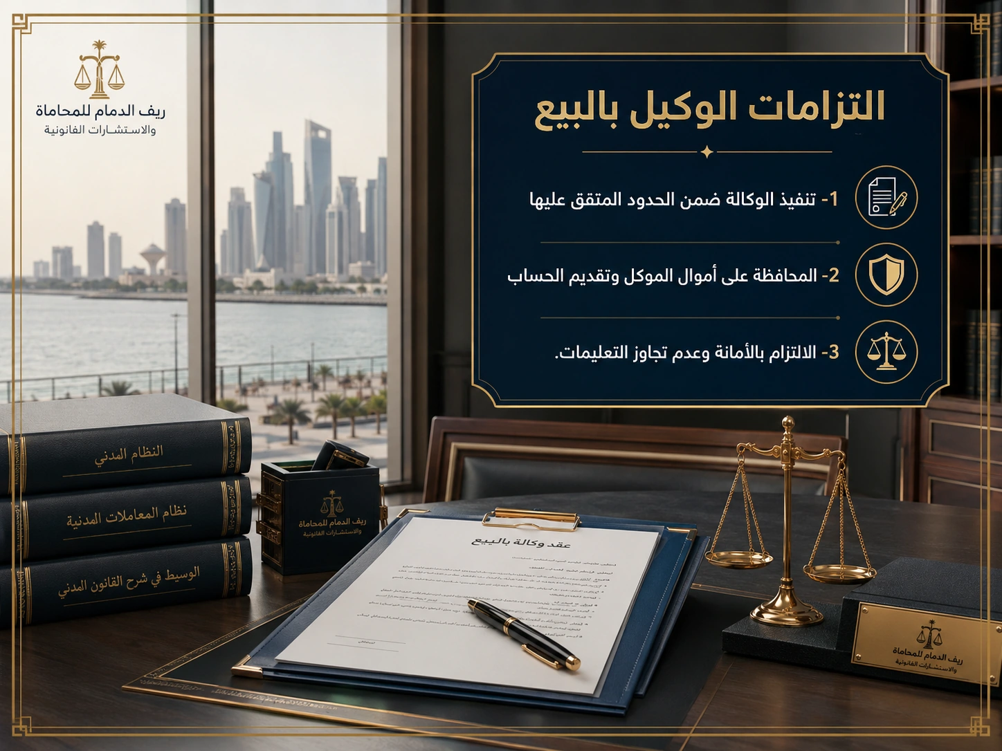 التزامات الوكيل تجاه الموكل