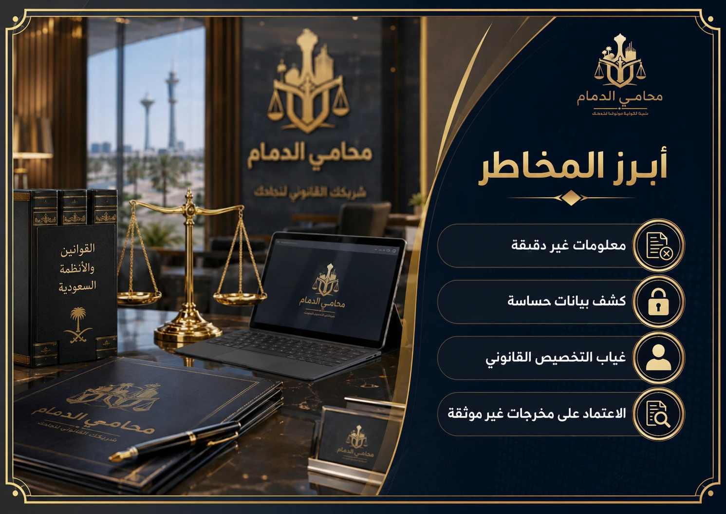 أبرز مخاطر الذكاء الاصطناعي في الاستشارات القانونية