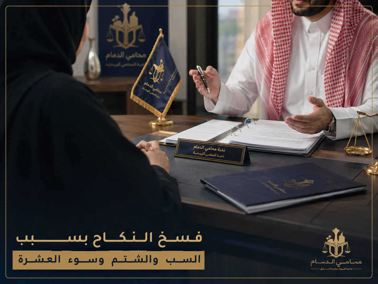 فسخ النكاح بسبب السب والشتم وسوء العشرة في السعودية