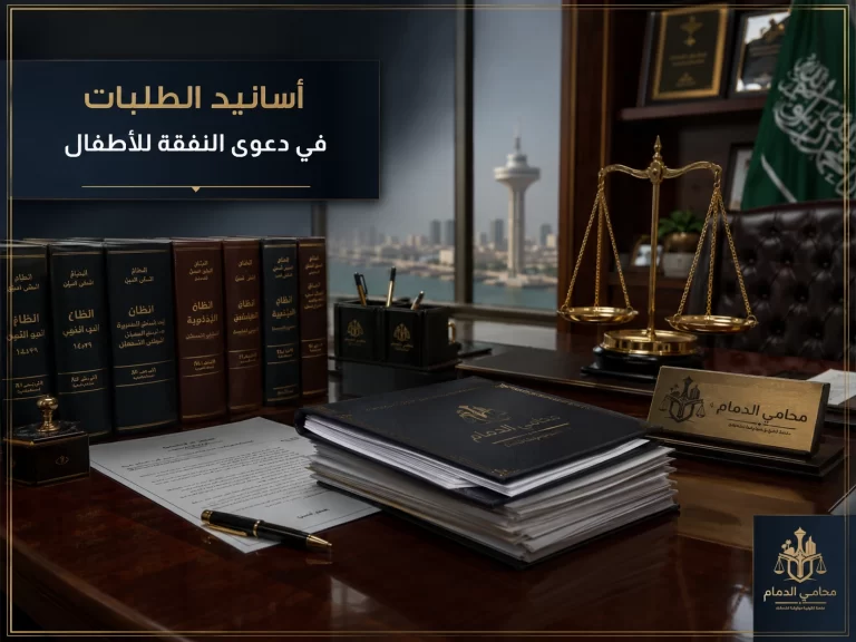 أسانيد الطلبات في دعوى النفقة للأطفال في السعودية