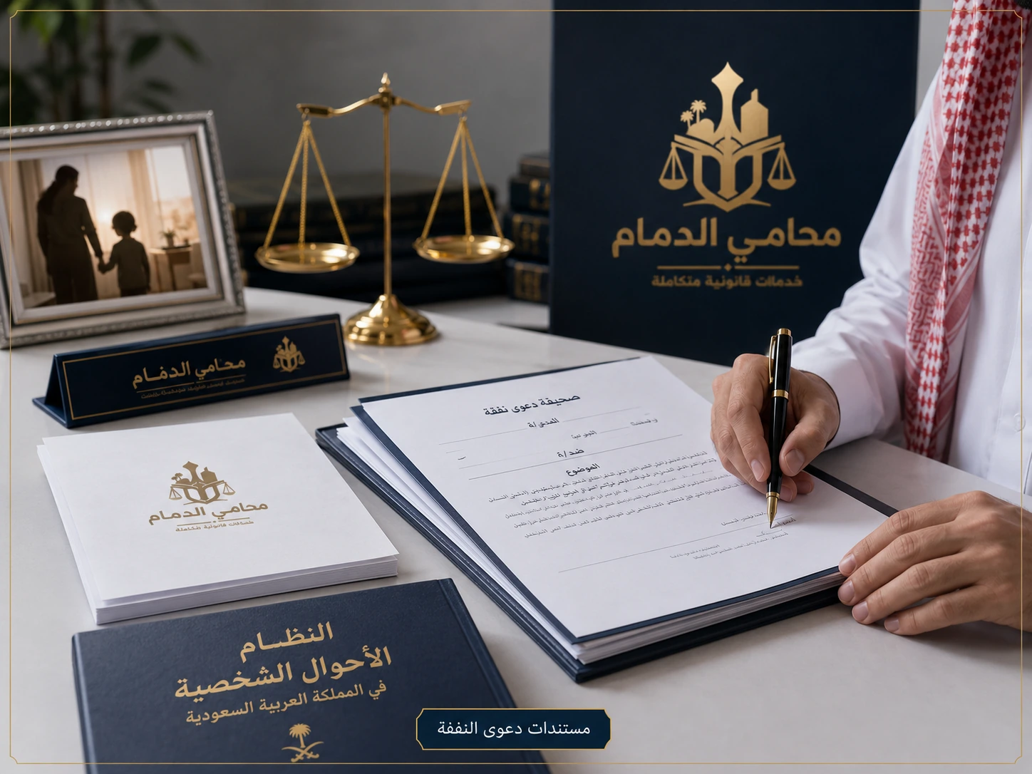 مستندات دعوى النفقة للأطفال أمام المحكمة