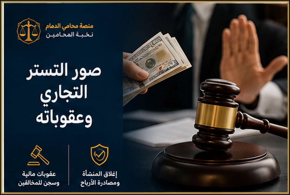 صور التستر التجاري وعقوباته