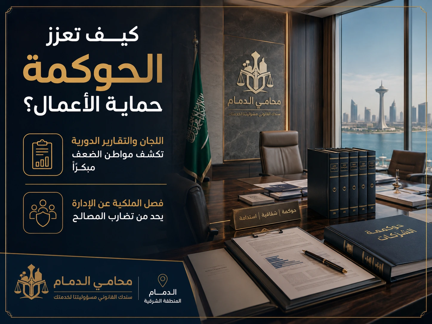 كيف تعزز الحوكمة حماية الأعمال