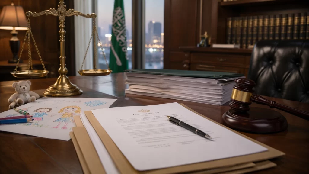 شروط الحضانة الأساسية في نظام الأحوال الشخصية السعودي