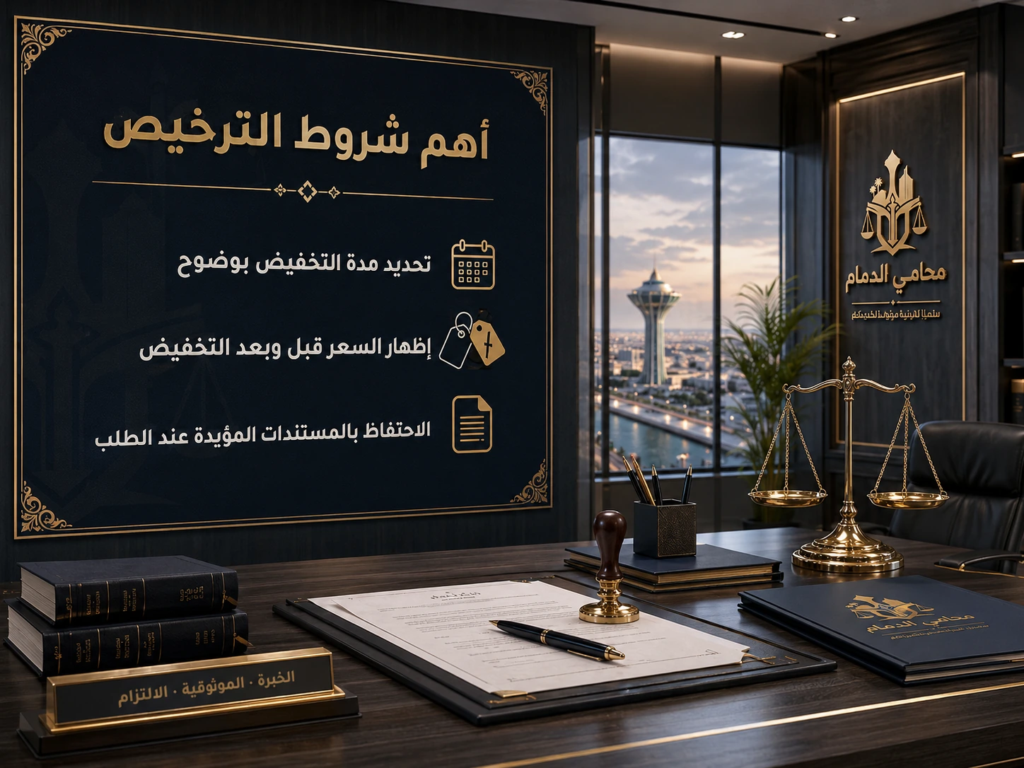 أهم شروط ترخيص التخفيضات