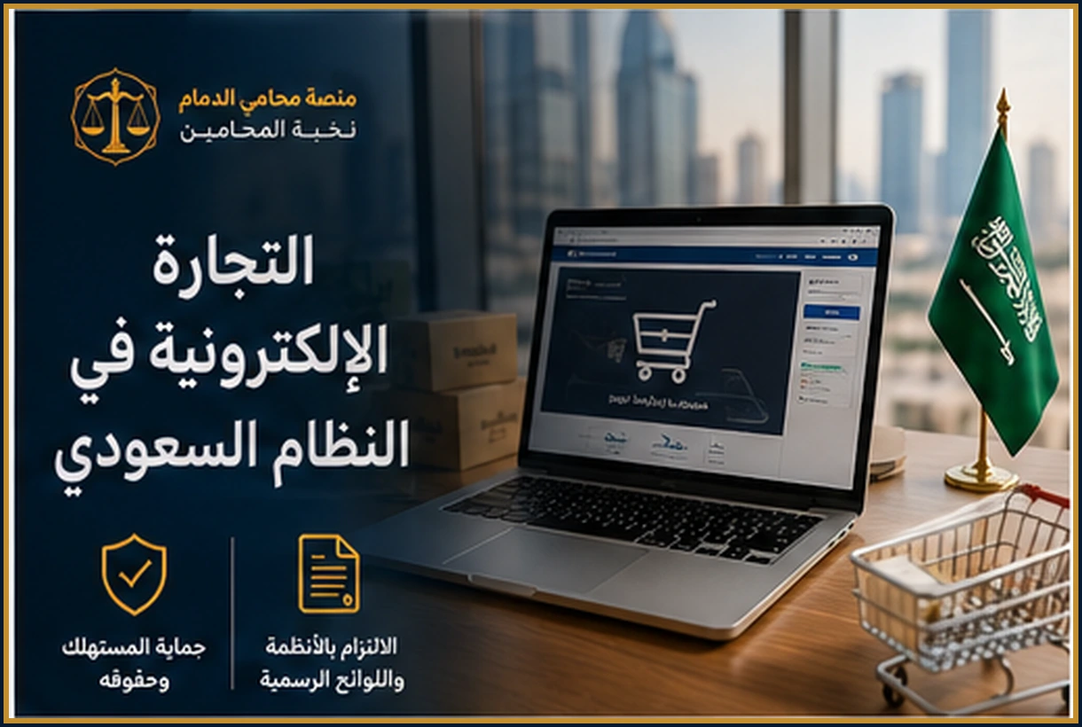 التجارة الإلكترونية في النظام السعودي