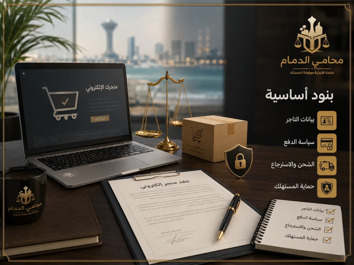 بنود أساسية في شروط وأحكام المتاجر الإلكترونية