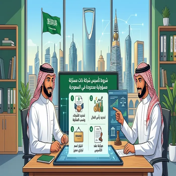 شروط تأسيس شركة ذات مسؤولية محدودة في السعودية