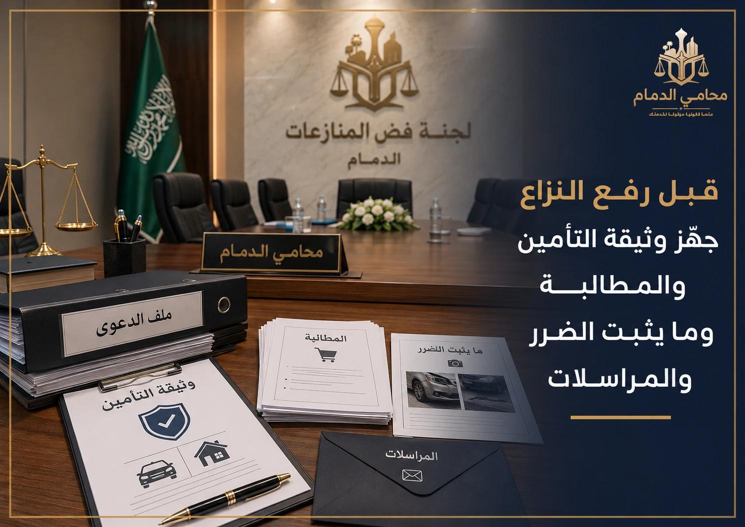 قبل تقديم الدعوى التأمينية
