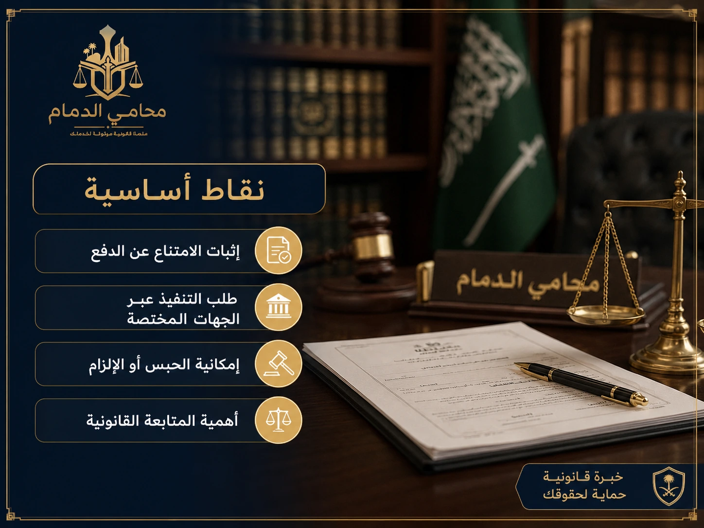 نقاط أساسية حول عقوبة عدم دفع النفقة في السعودية