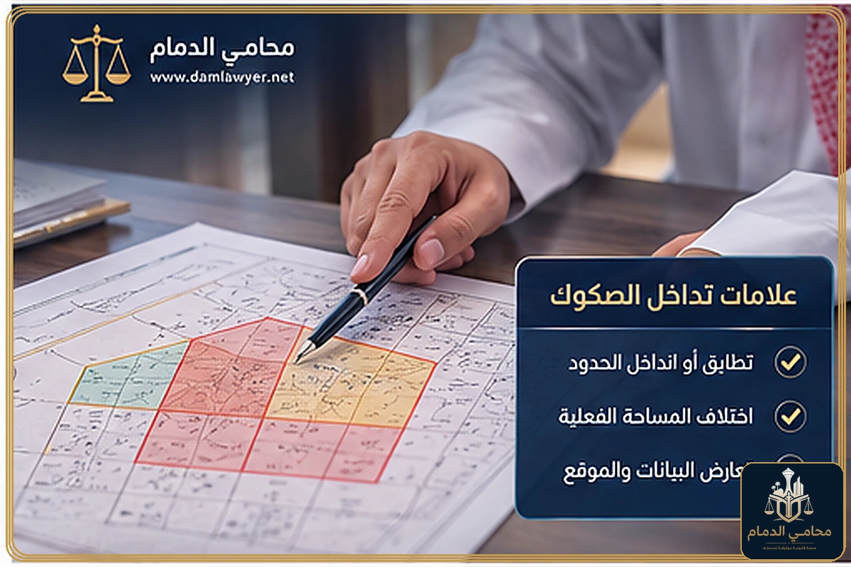 طرق معالجة تداخل صكوك العقارات