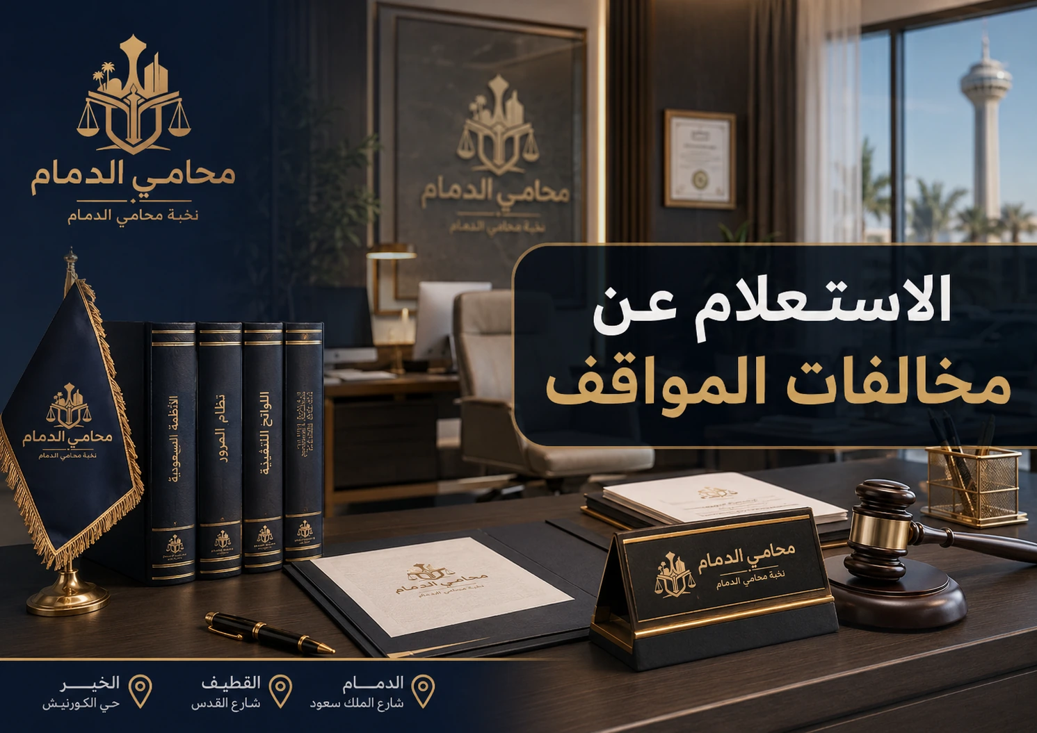 الاستعلام عن مخالفات المواقف