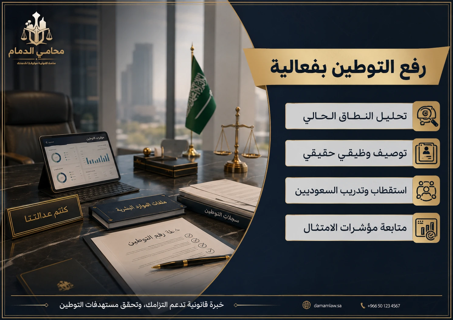 خطة عملية لرفع نسب التوطين