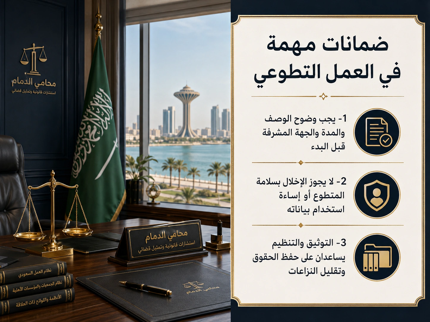 التزامات الجهة تجاه المتطوع