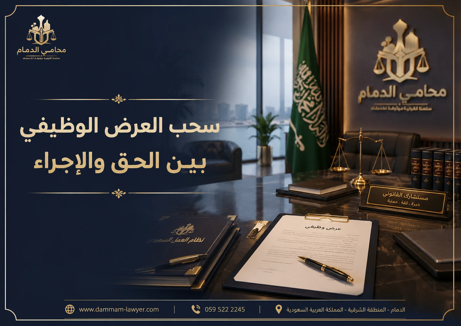 سحب العرض الوظيفي بين الحق والإجراء في السعودية