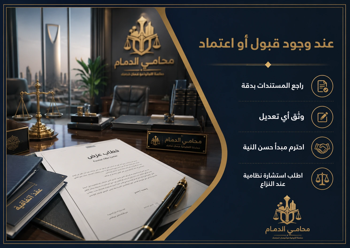 التعامل النظامي عند سحب العرض الوظيفي