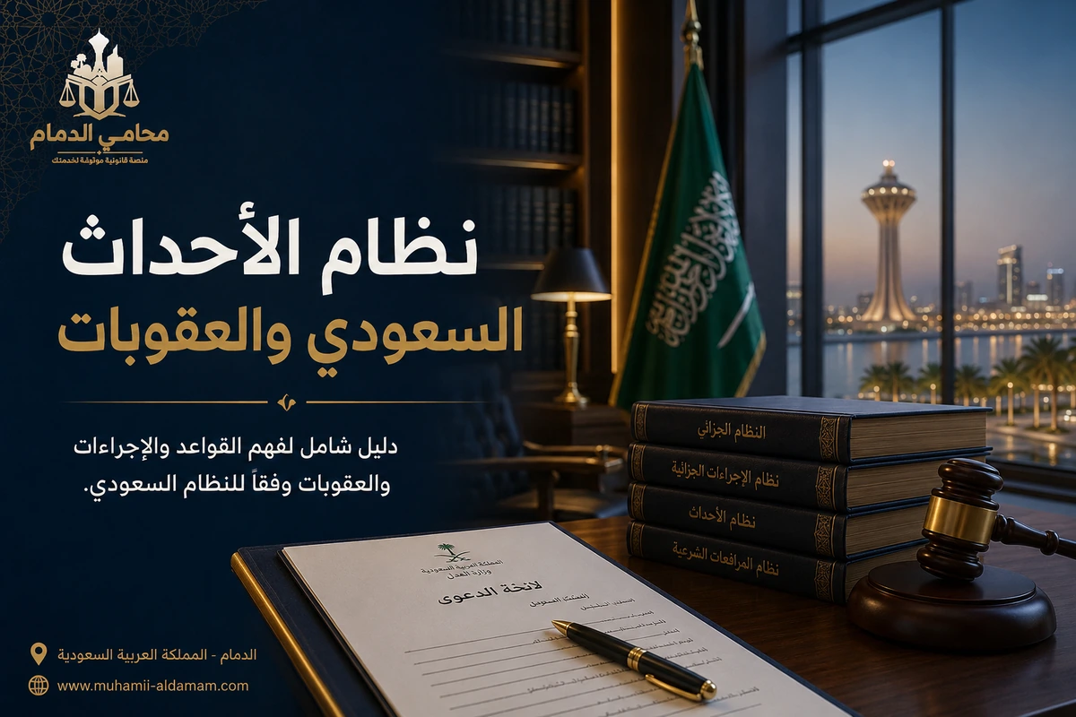 نظام الأحداث السعودي والعقوبات