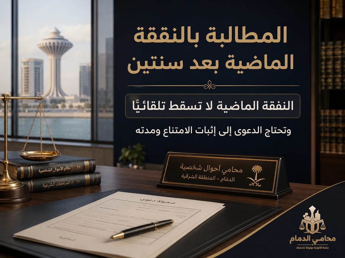 النفقة الماضية لا تسقط تلقائيا