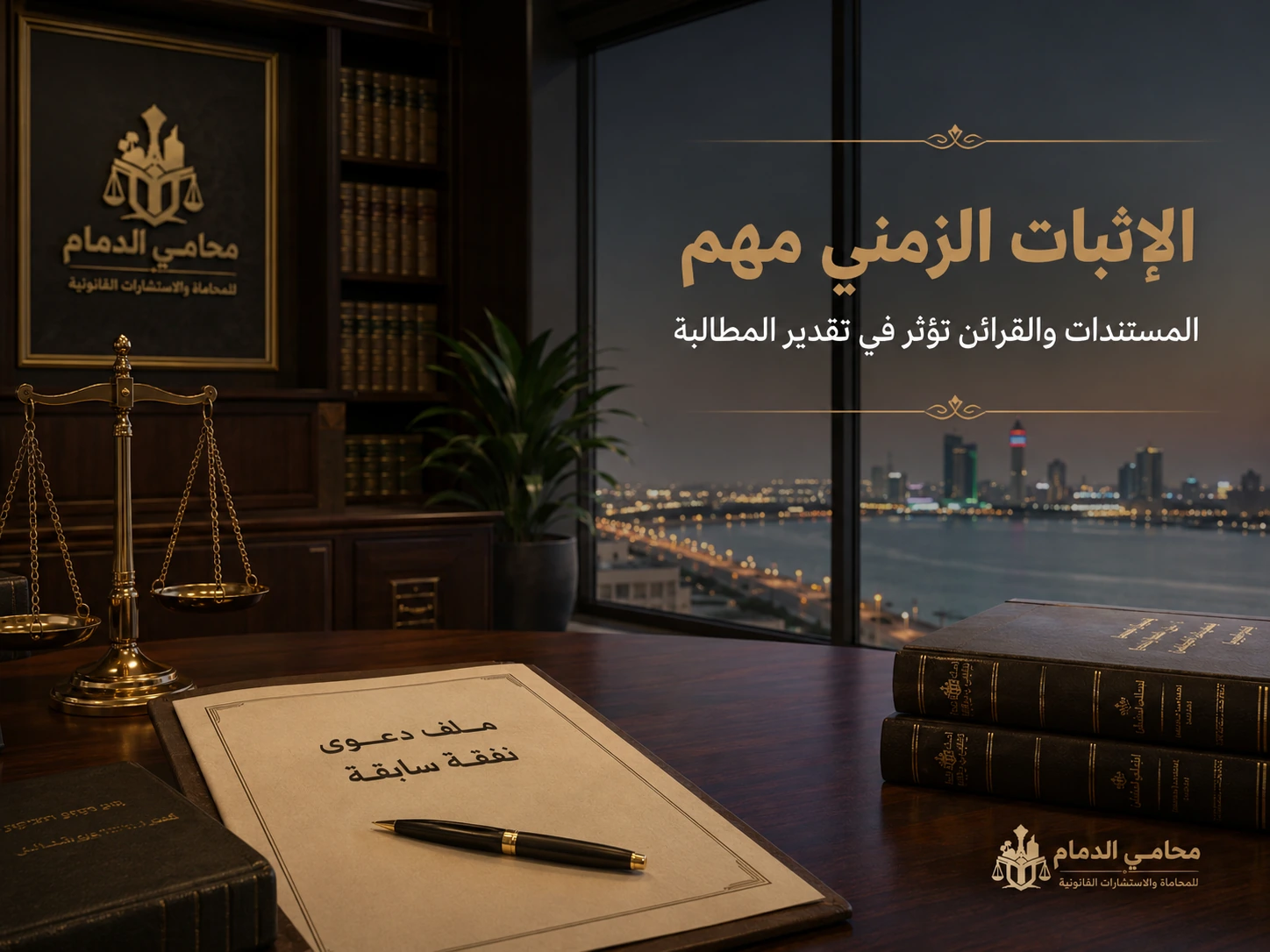 الإثبات الزمني مهم في دعوى النفقة الماضية