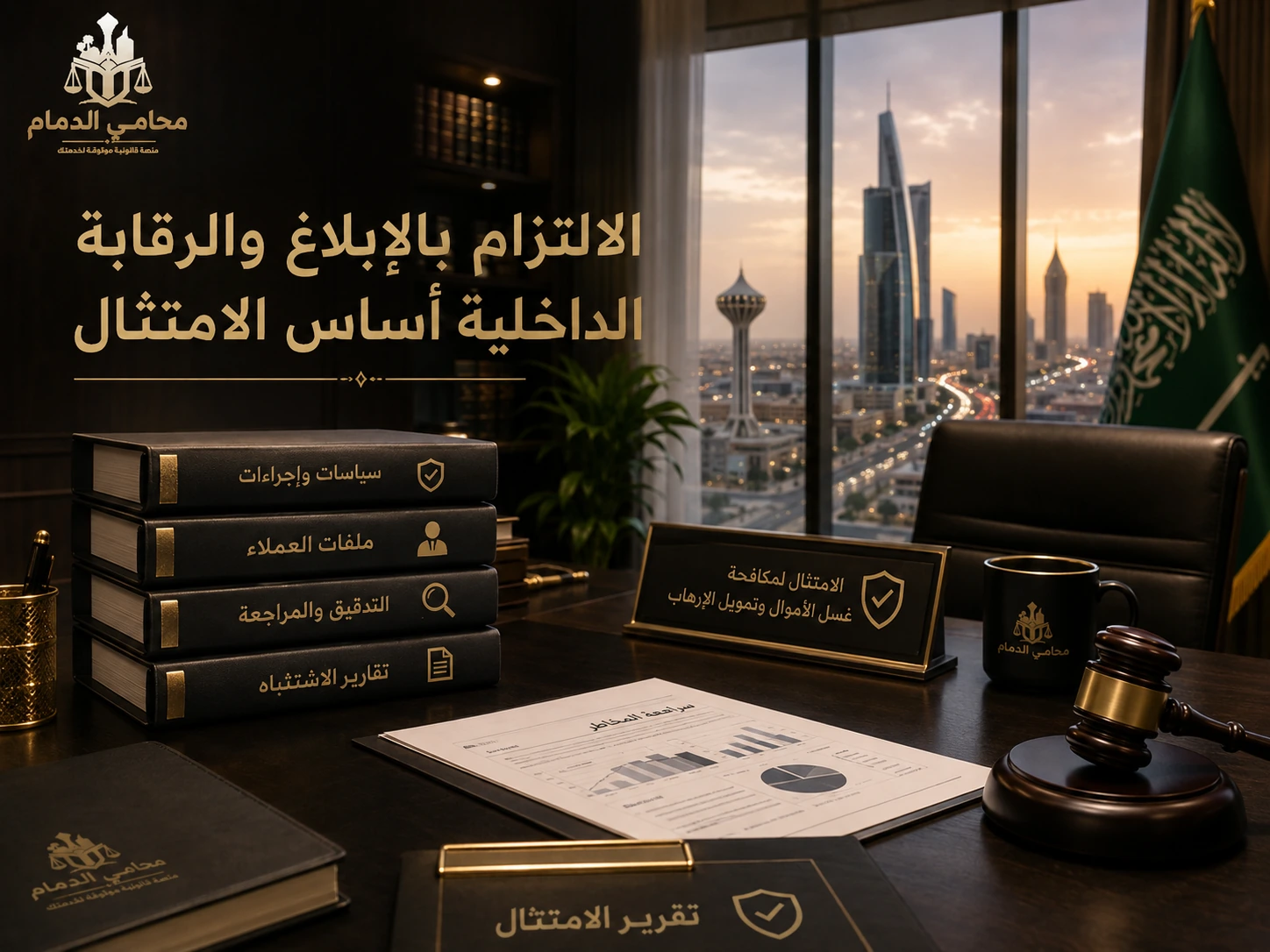 الالتزام بالإبلاغ والرقابة الداخلية أساس الامتثال