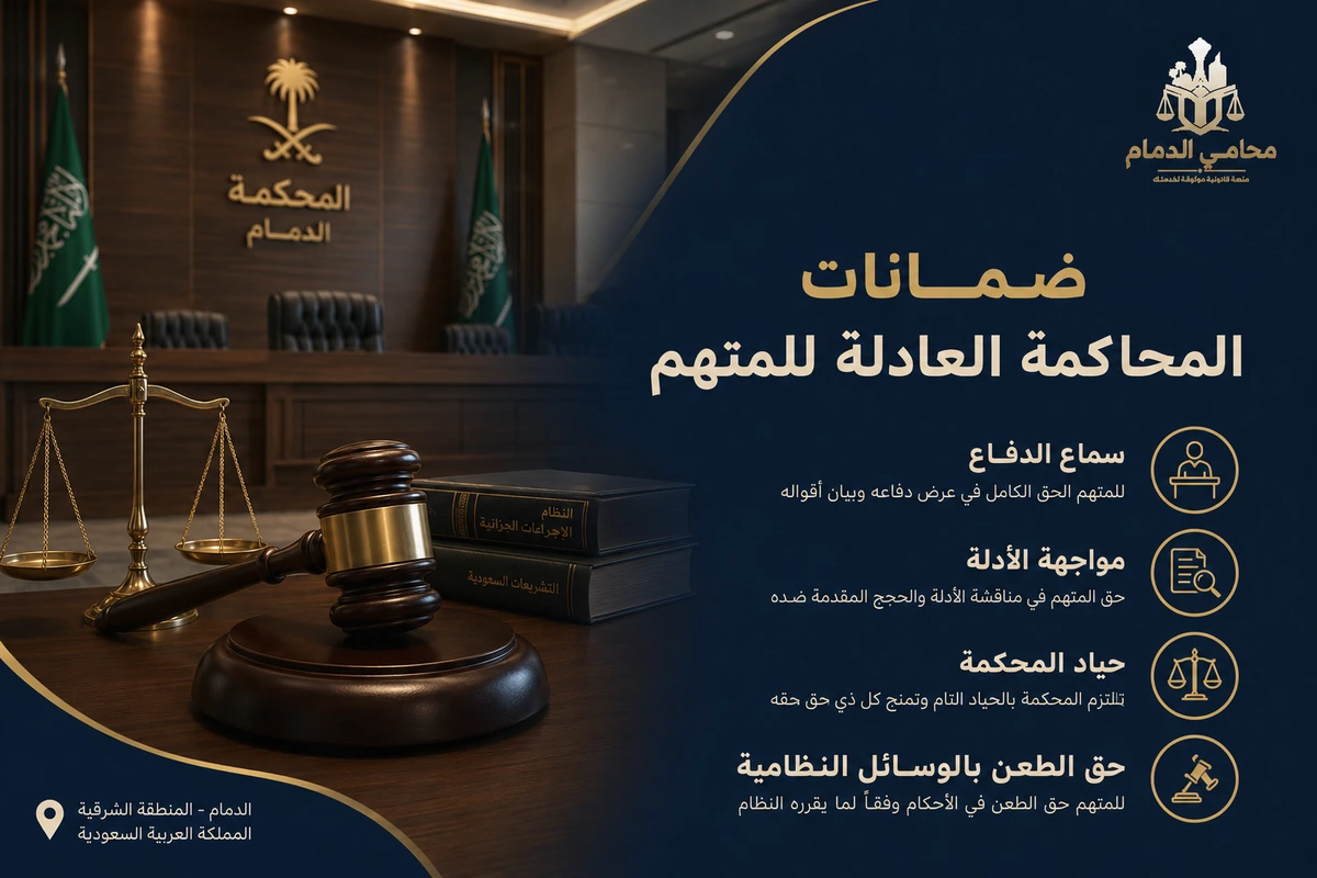 يحظر الإكراه والتعذيب ويجب إبلاغ المتهم بالتهمة وتمكينه من الدفاع