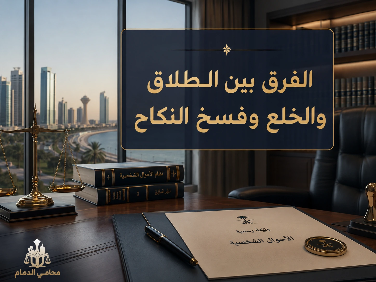 الفرق بين الطلاق والخلع وفسخ النكاح