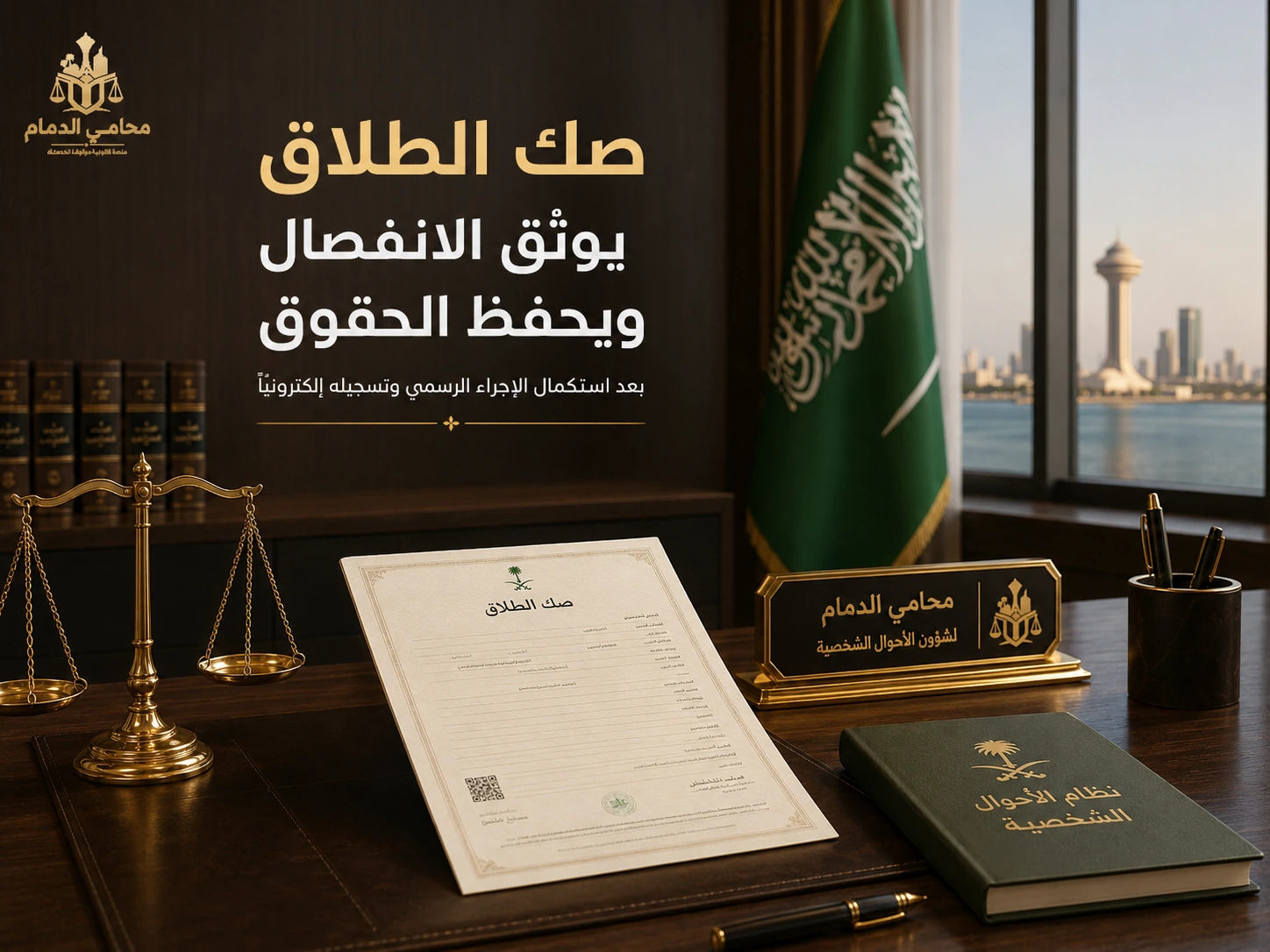 صك الطلاق يوثق الانفصال ويحفظ الحقوق