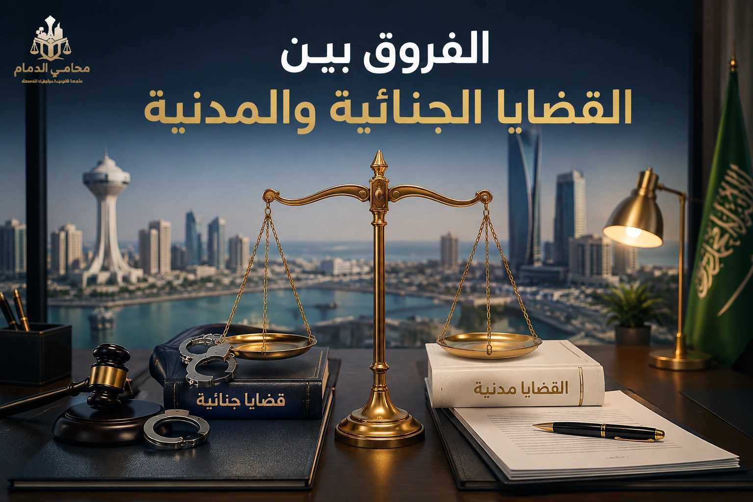 الفروق بين القضايا الجنائية والمدنية