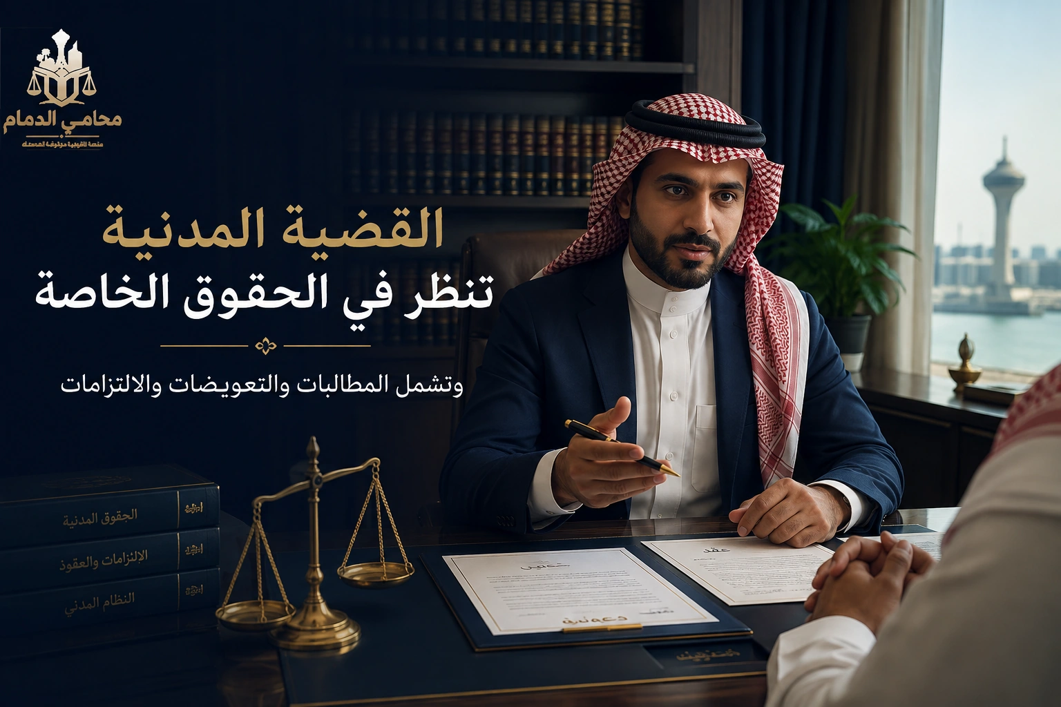 القضية المدنية تنظر في الحقوق الخاصة