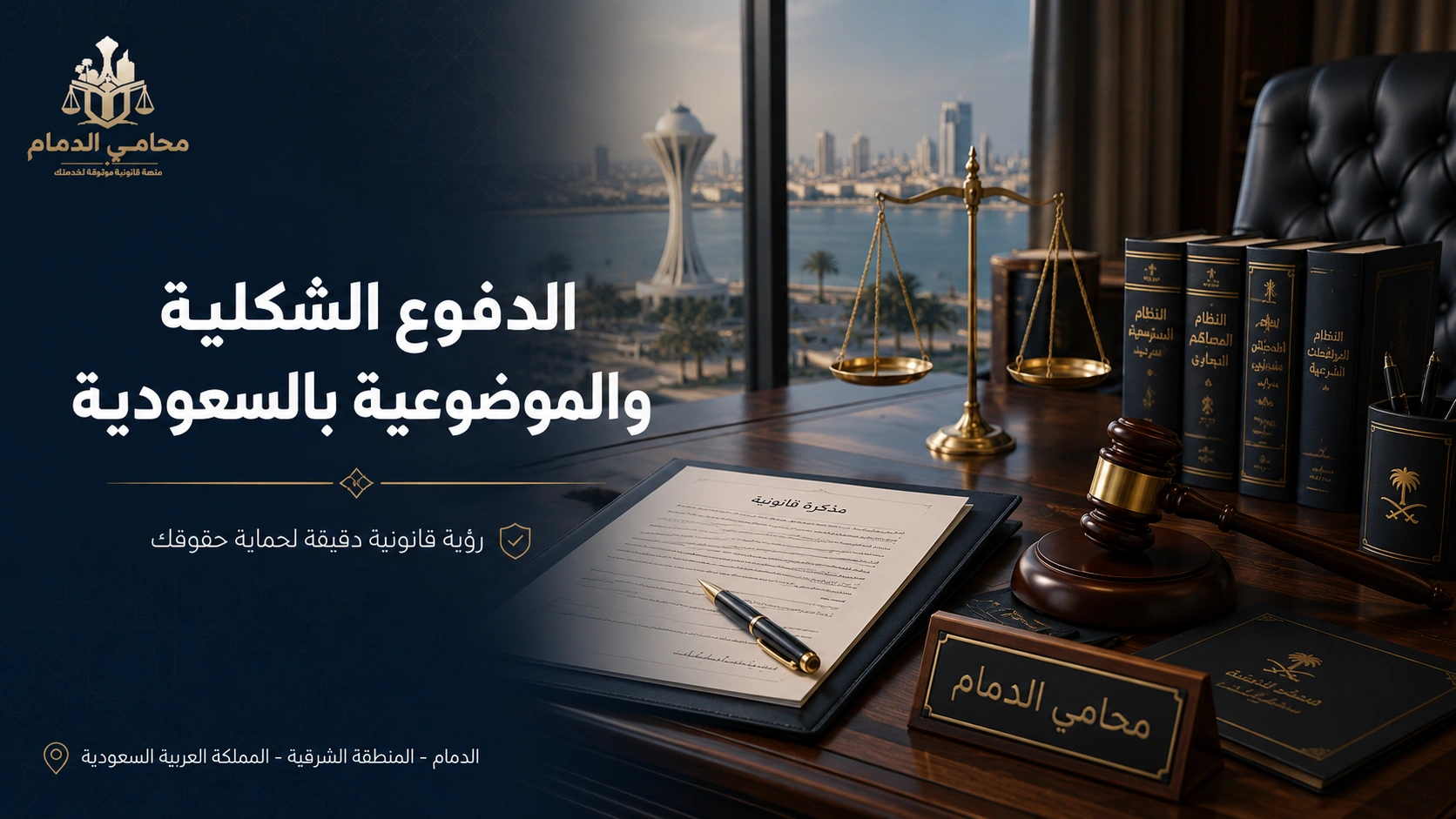 الدفوع الشكلية والموضوعية بالسعودية