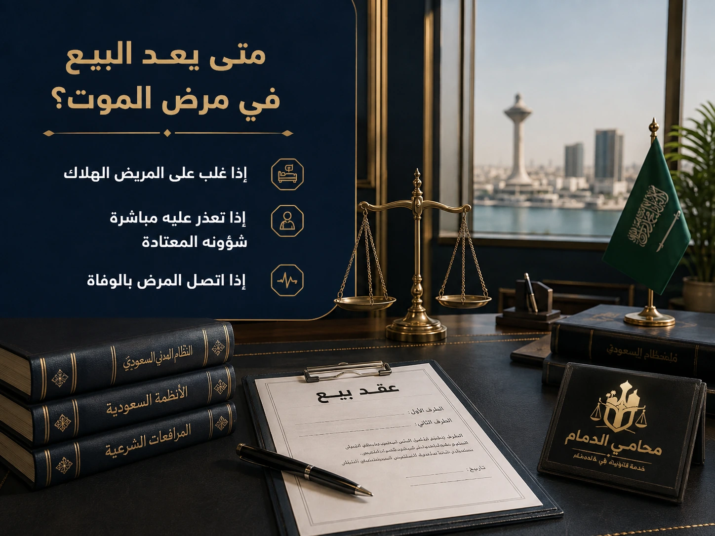 متى يعد البيع في مرض الموت