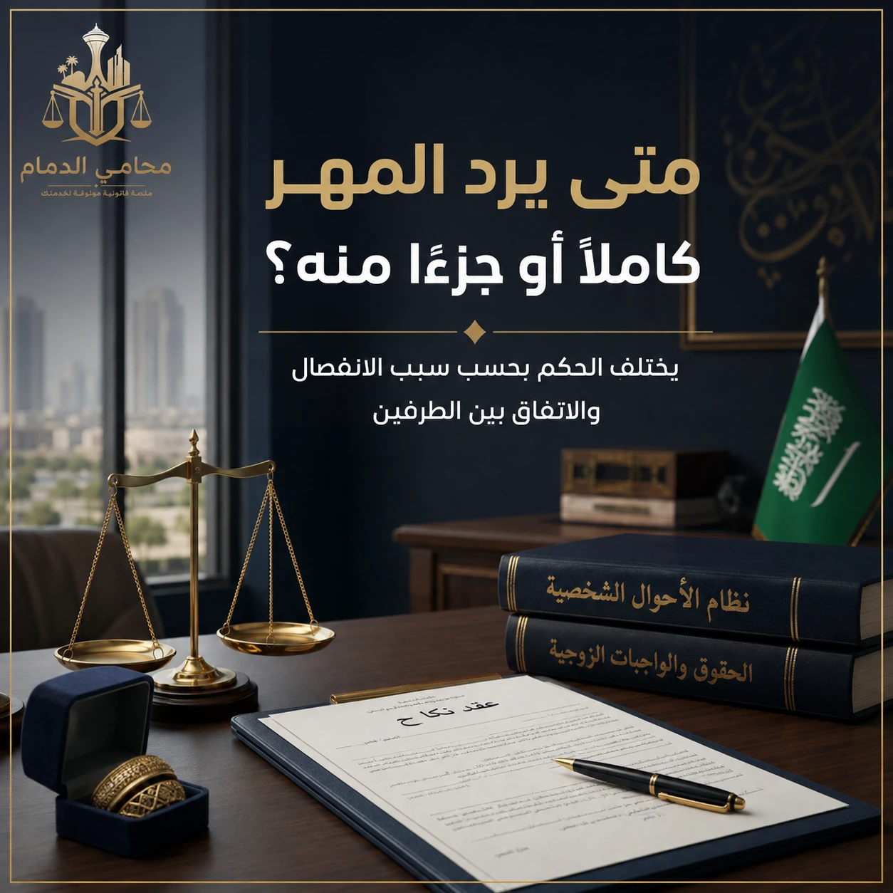 متى يرد المهر كاملًا أو جزءًا منه
