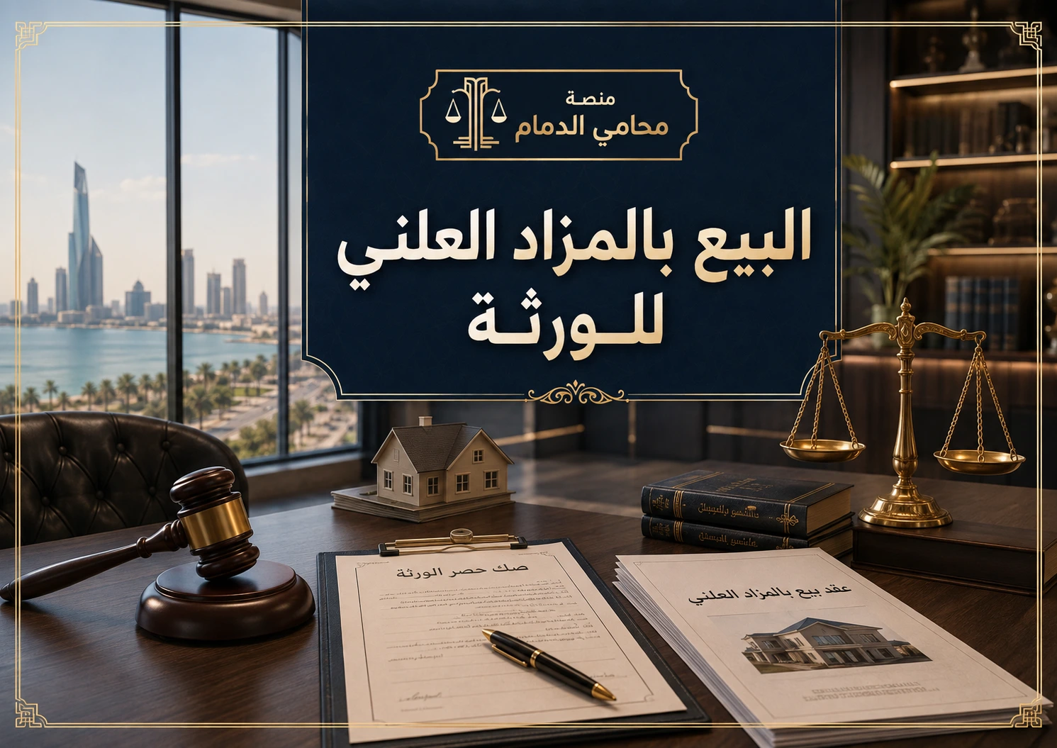 البيع بالمزاد العلني للورثة