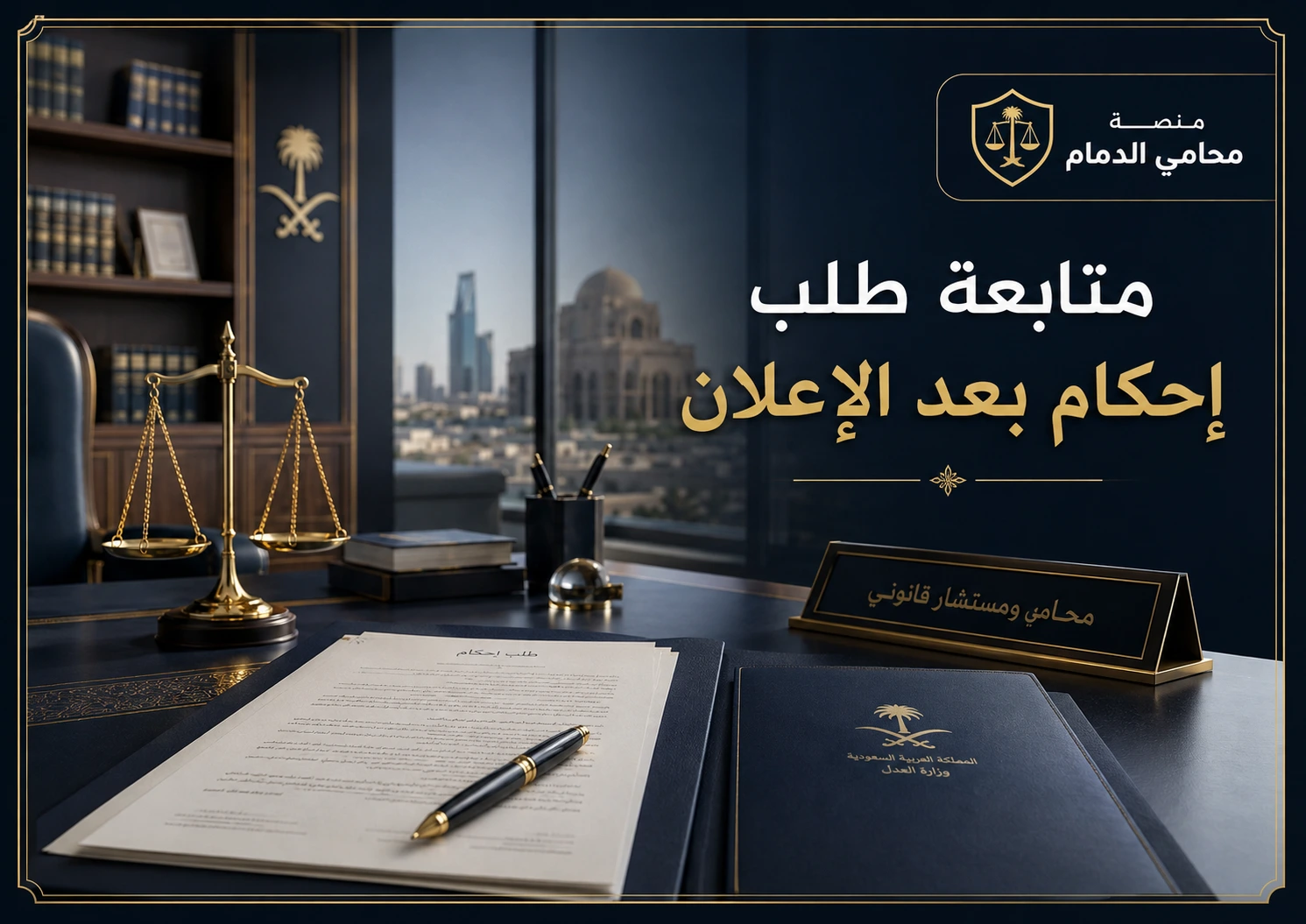 متابعة طلب إحكام بعد الإعلان