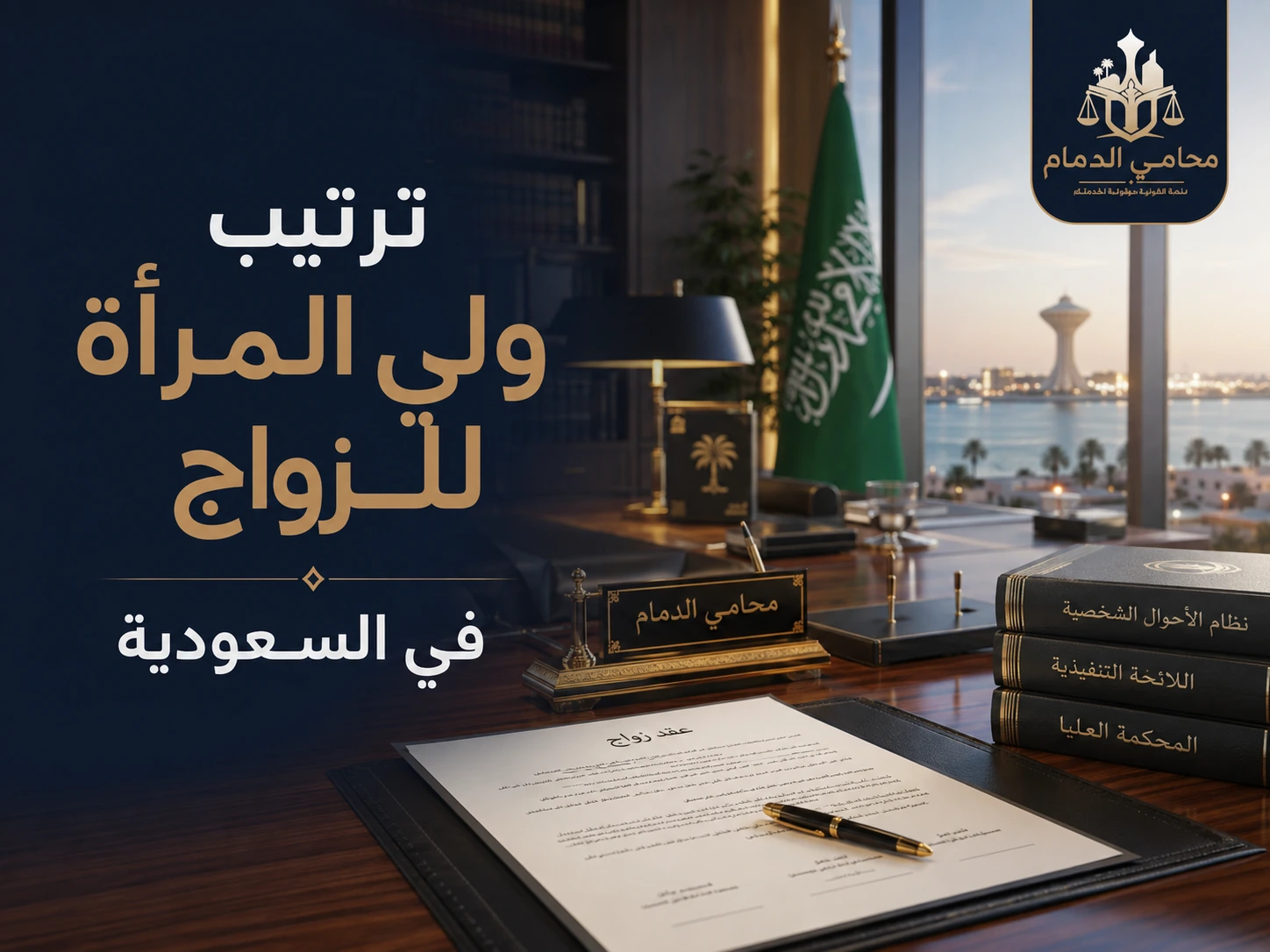 ترتيب ولي المرأة للزواج في السعودية