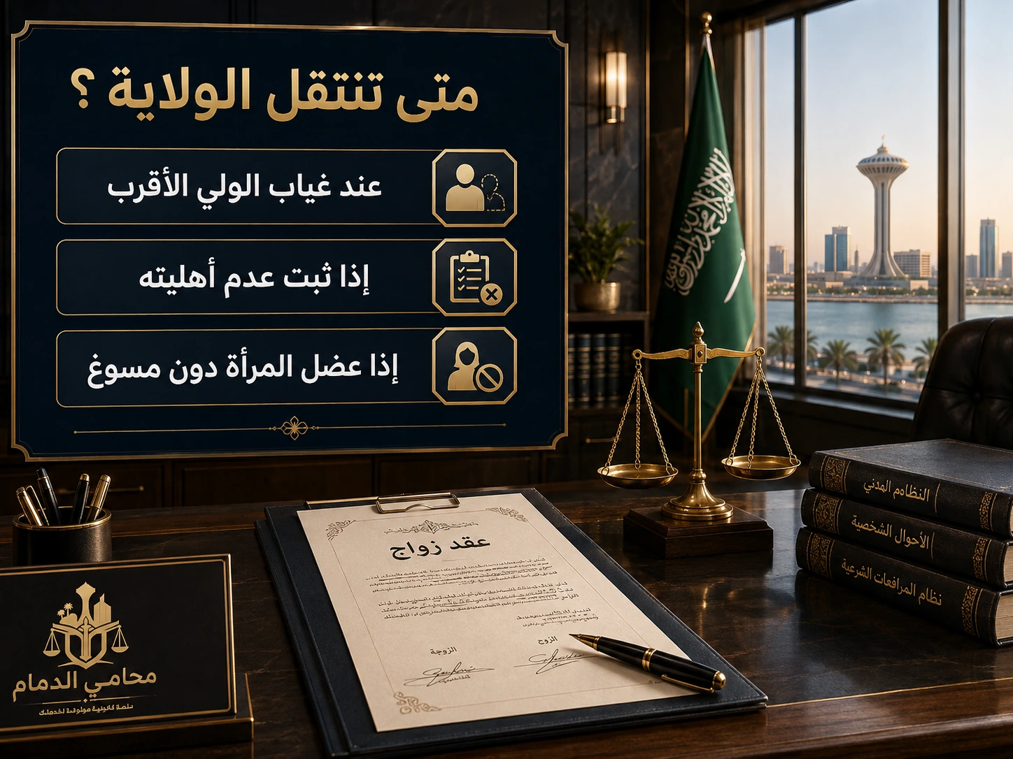 متى تنتقل الولاية