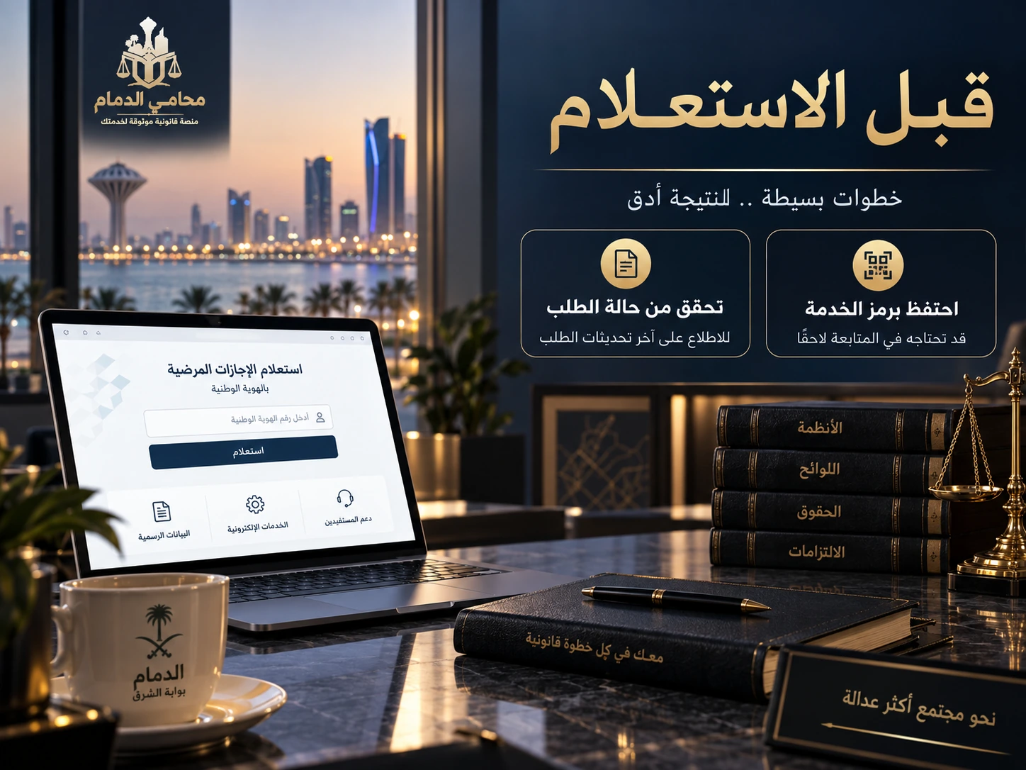 إرشادات قبل الاستعلام عن الإجازة المرضية