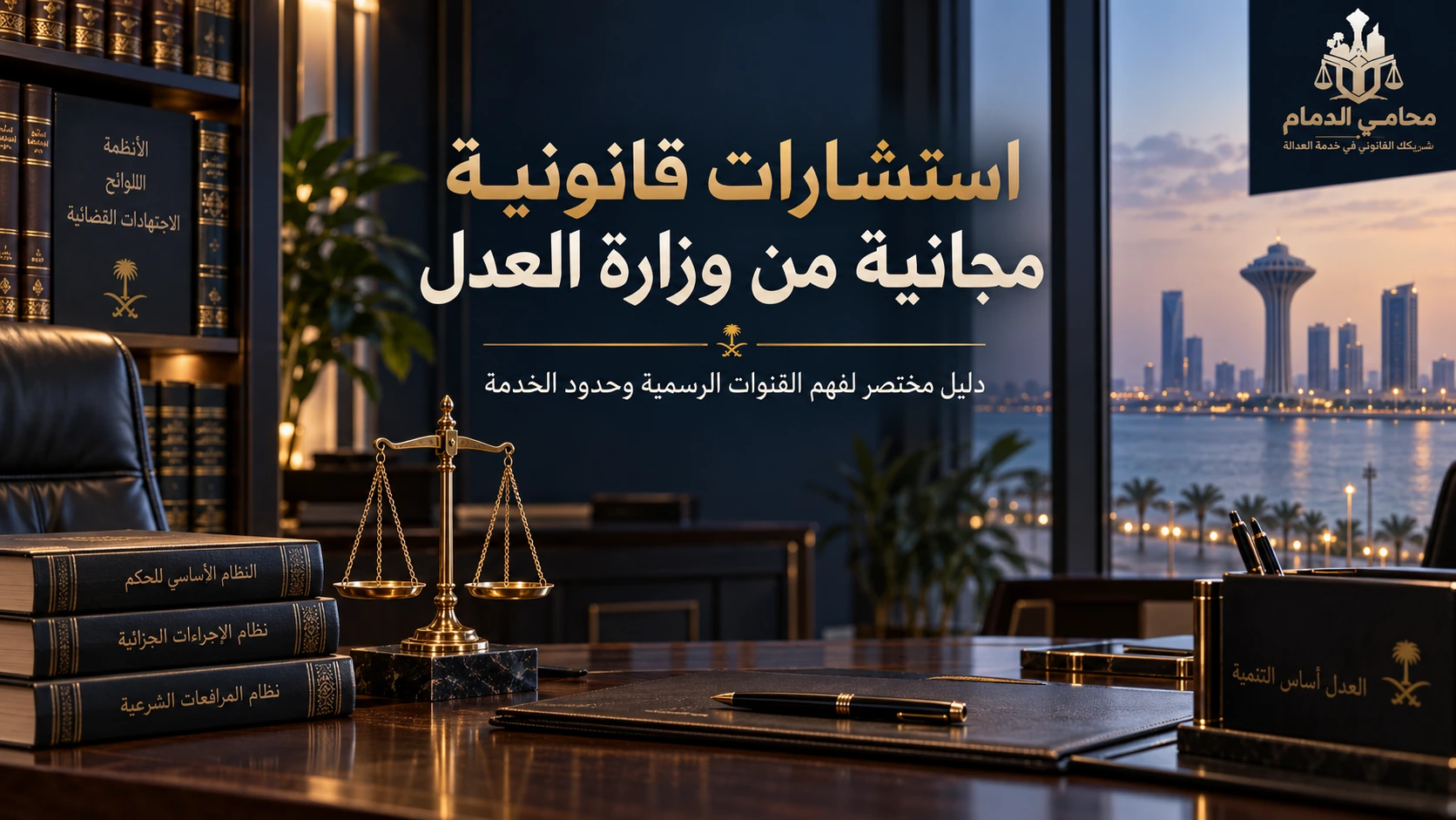 استشارات قانونية مجانية من وزارة العدل