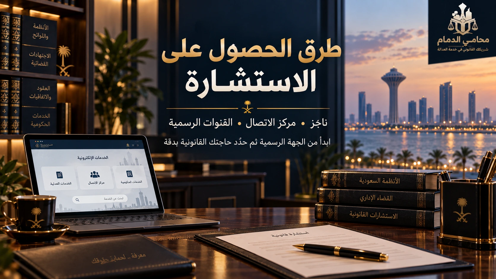 طرق الوصول إلى الاستشارة والمساعدة العدلية الرسمية